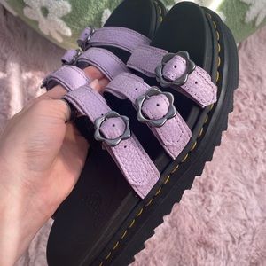 Dr. Martens Women's Blaire Slide Flower Sandal